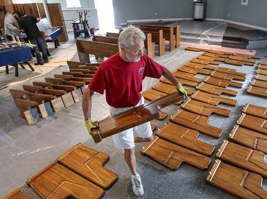 Manorville church renovated, expanded by allvolunteer effort Newsday