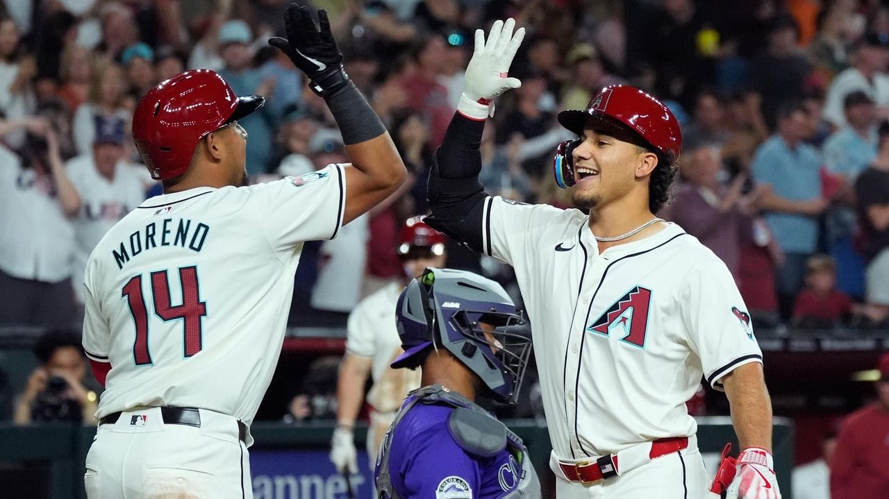 Alek Thomas Hits 3-run Homer, Merrill Kelly Superb On Mound, D-backs ...