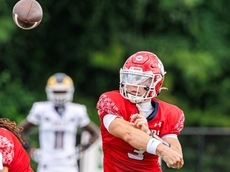Holy Trinity transfer Devin Michaels leads SJB football to season-opening win