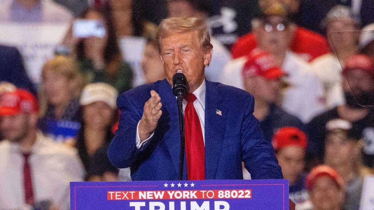 Fact checking some of Trump's claims from his Nassau Coliseum rally