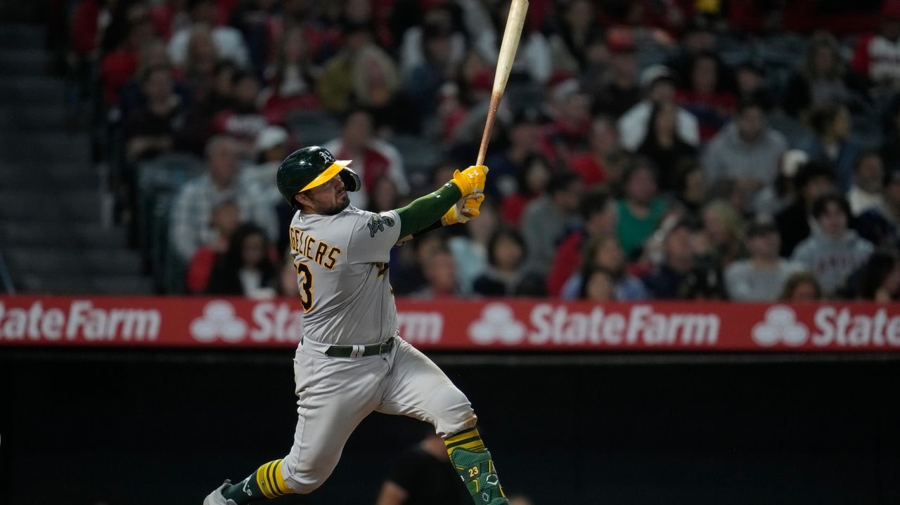 A's rally late, battle their way to walk-off win over Angels in 10 innings