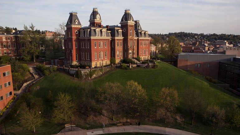 Woodburn Hall on the West Virginia University campus, is shown...