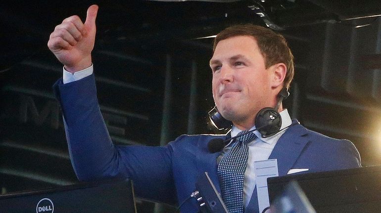 Jason Witten is recognized by the Dallas Cowboys before a...