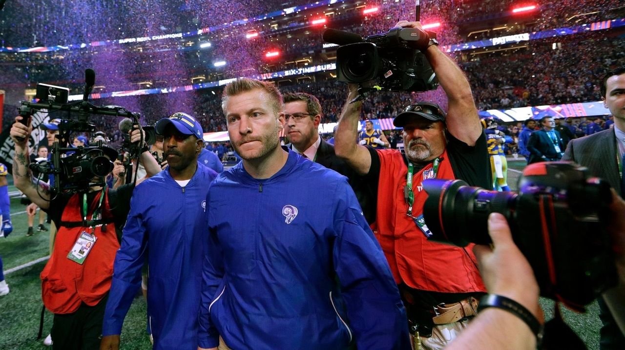 Super Bowl 2022: Rams coach Sean McVay wants to use past title loss to his  advantage - Newsday