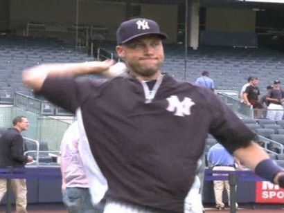 Derek Jeter souvenirs? They're everywhere at Fenway Park - Newsday