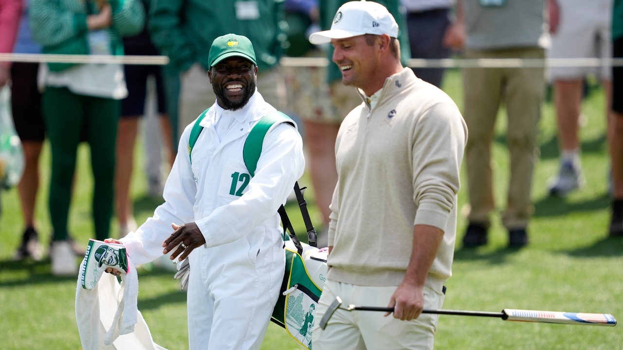 Kevin Hart and Jason Kelce are among the celebrity caddies at Augusta ...