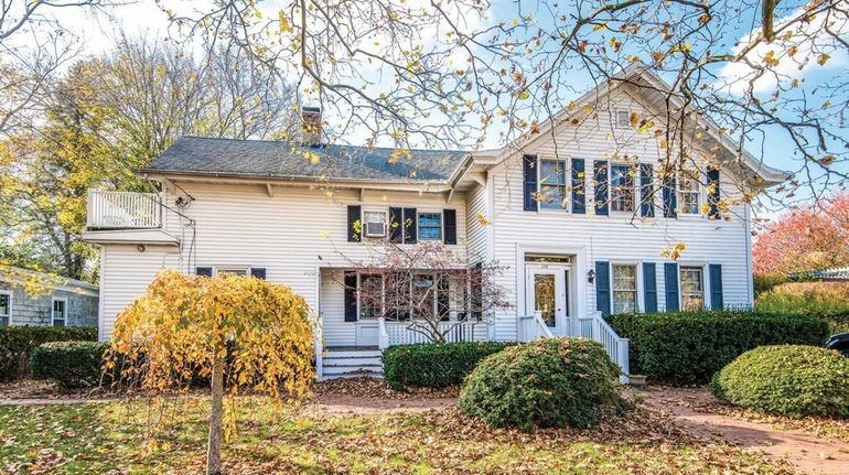 This two-family house in Sag Harbor is listed for $2.475...