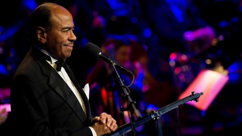 Benny Golson speaks at the National Endowment for the Arts...