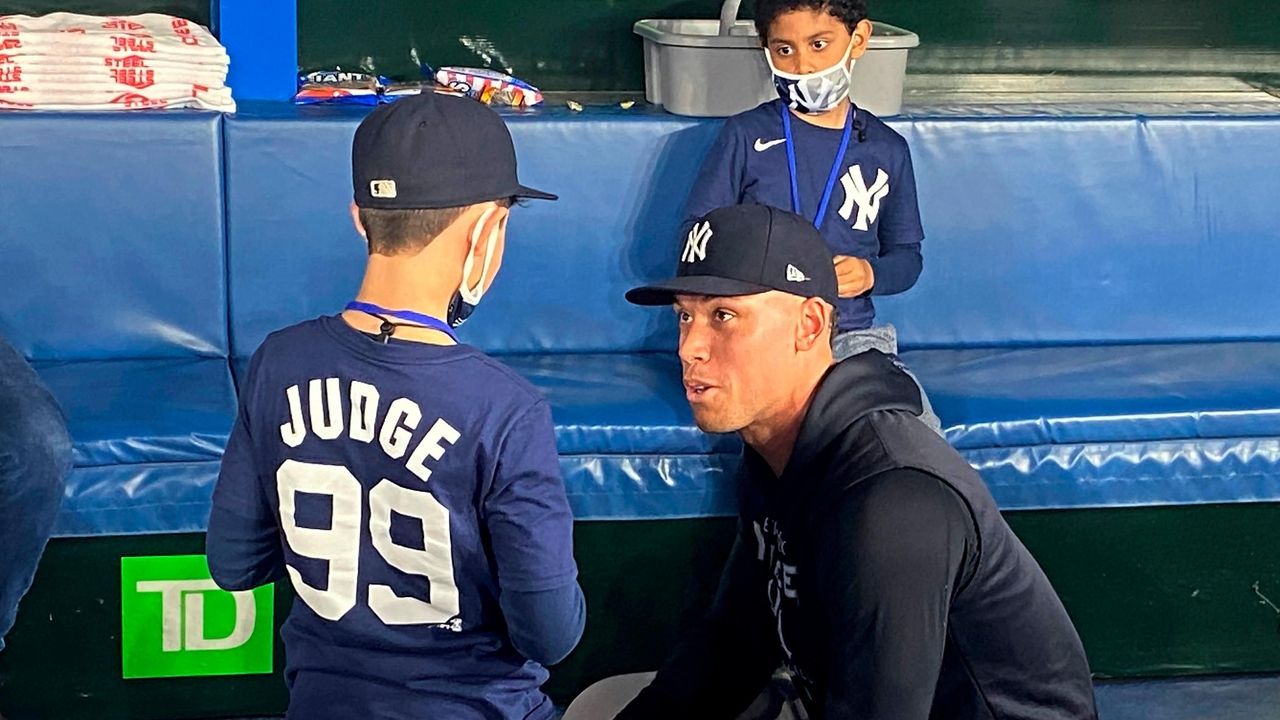 New York Yankees Aaron Judge tells his story to Long Island kids - Newsday