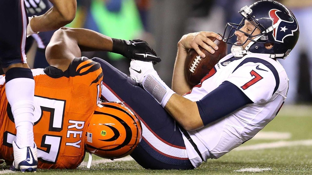 Brian Hoyer injury: Texans QB (concussion test) leaves, Yates in - Sports  Illustrated