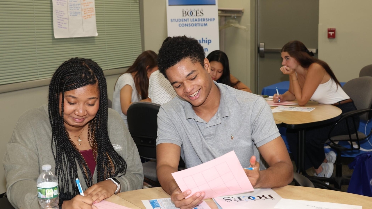 Long Island's new student school board members get a crash course in budgeting, debate and the importance of compromise