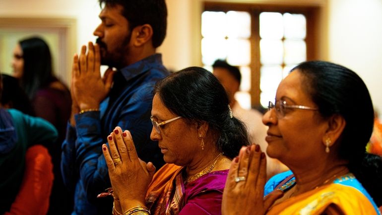 Bhavin Desai of Levittown, Rekha Panda of Hicksville, and Jayshree...