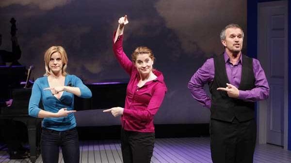 Jenn Colella, Christiane Noll and George Dvorsky in "Closer than...