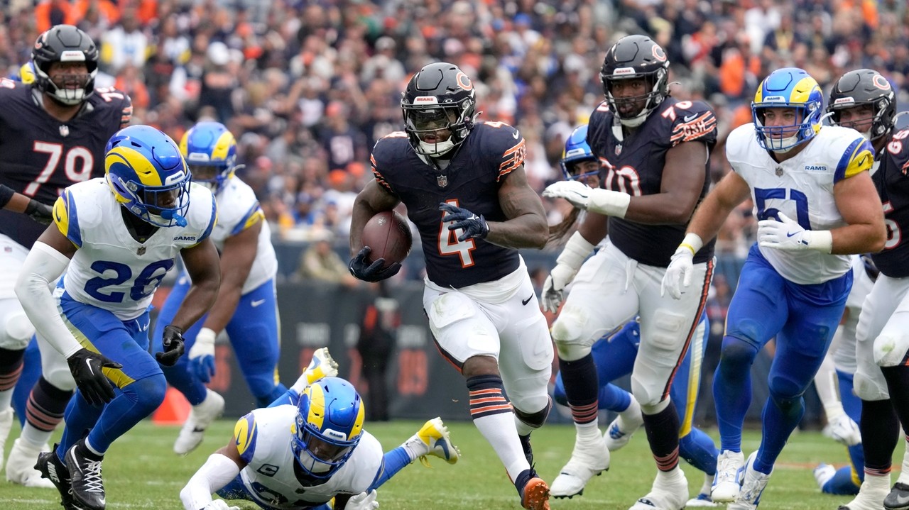 Bears' offense starting to show signs of life after running game takes ...