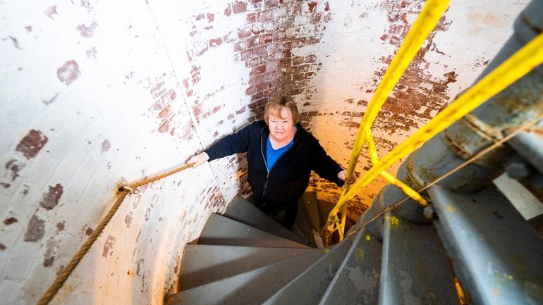 Mary Korpi became a docent at Horton Point Lighthouse Museum...