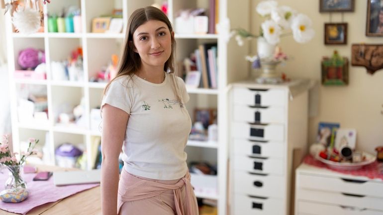 Amea Wadsworth poses for a portrait at her home, Friday,...