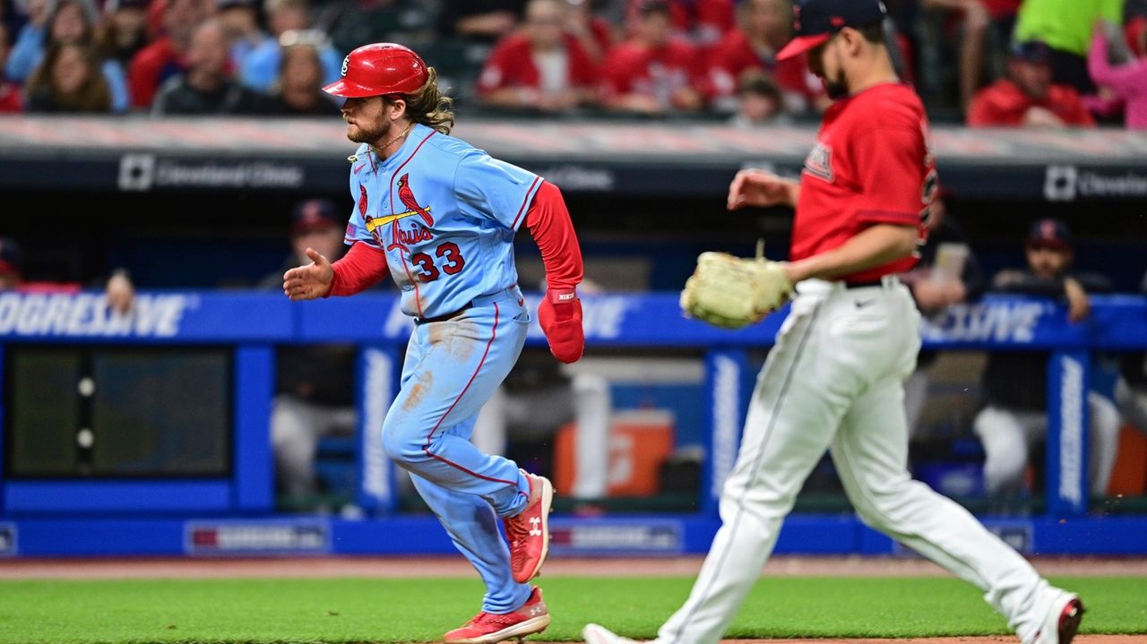 Brendan Donovan slaps first career hit, plans to give ball to parents