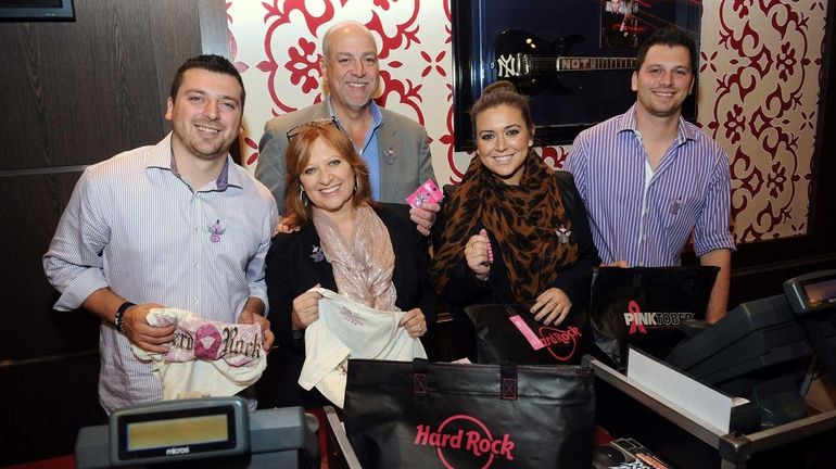 From left, Christopher Manzo, Caroline Manzo, Albert Manzo, Lauren Manzo,...