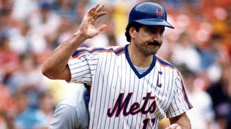 Mets' Keith Hernandez is seen at Shea Stadium.