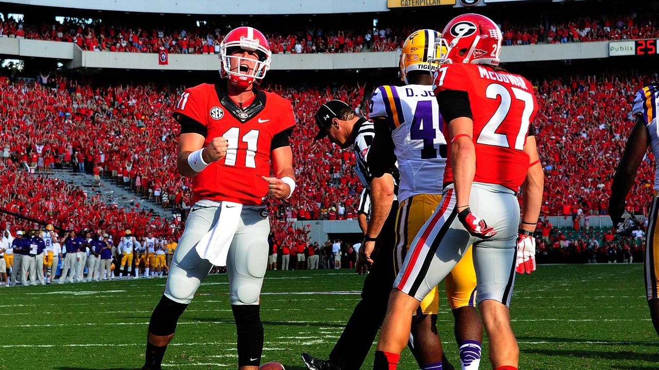 Georgia Bulldogs SEC football live score vs. LSU Tigers