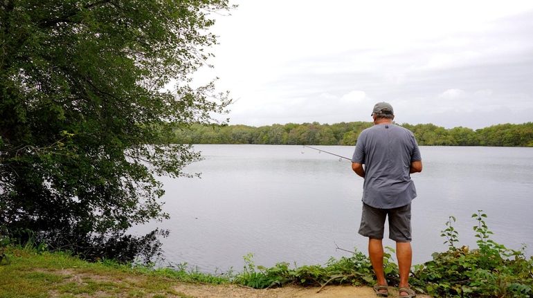 Southards Pond Park in Babylon Village is one of the...