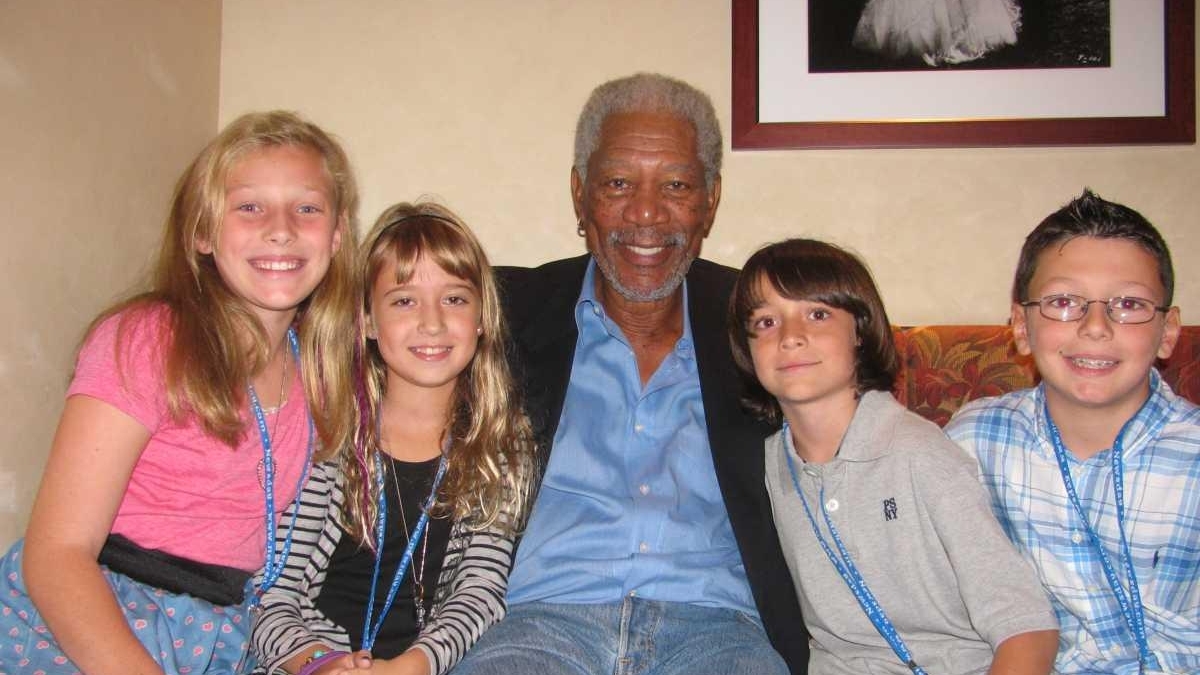 Kidsday interviews actor Morgan Freeman - Newsday