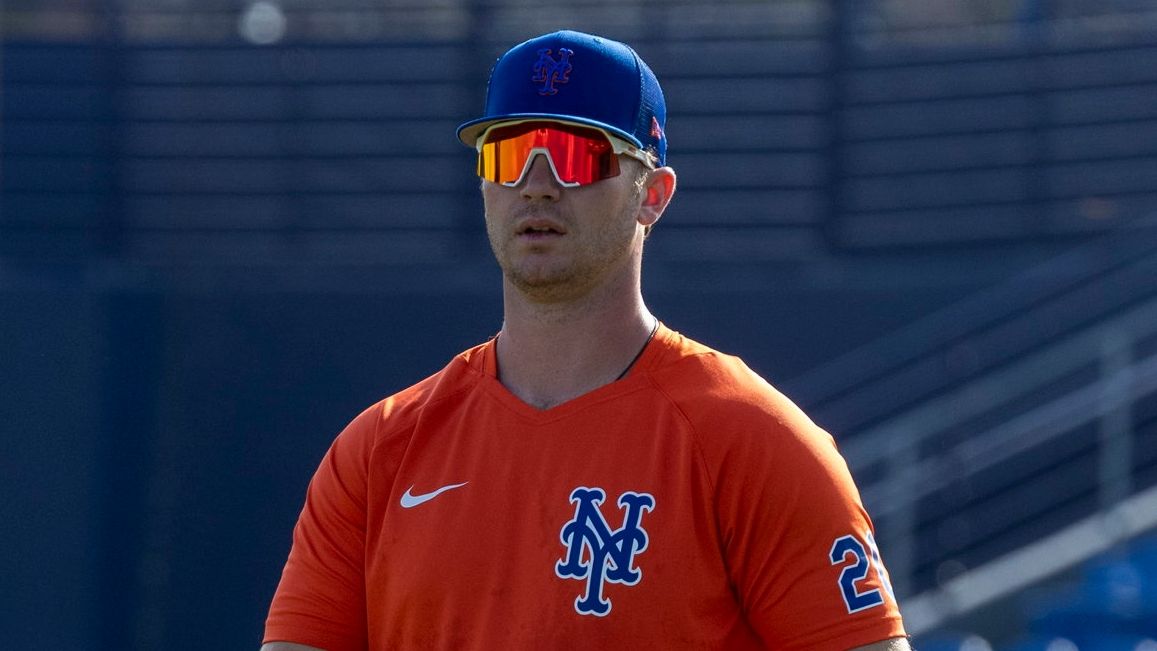 Mets star Pete Alonso wants to hit idea of him playing DH out of the park