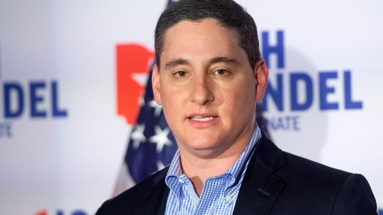 U.S. Senate Republican candidate Josh Mandel concedes to opponent JD...