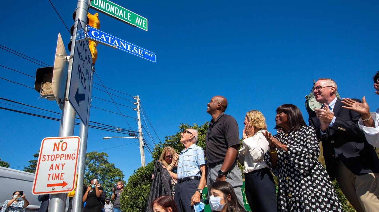Uniondale street renamed for couple who protected, beautified community