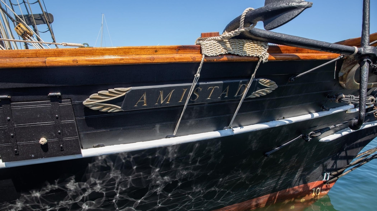 History of La Amistad resonates as schooner's replica makes voyage to Montauk - Newsday