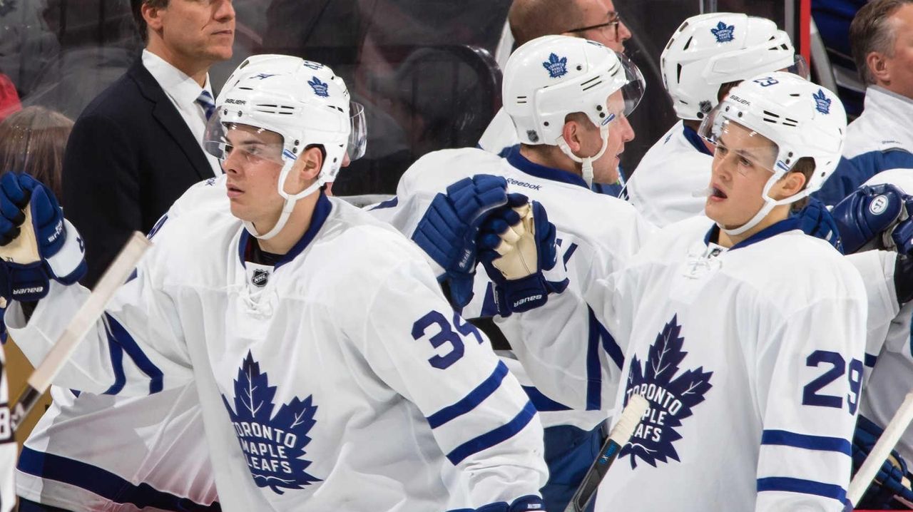 Auston Matthews has modern record 4 goals in NHL debut Newsday