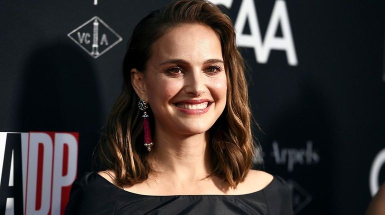 Natalie Portman, seen here on Oct. 7, 2017, hosts "Saturday...