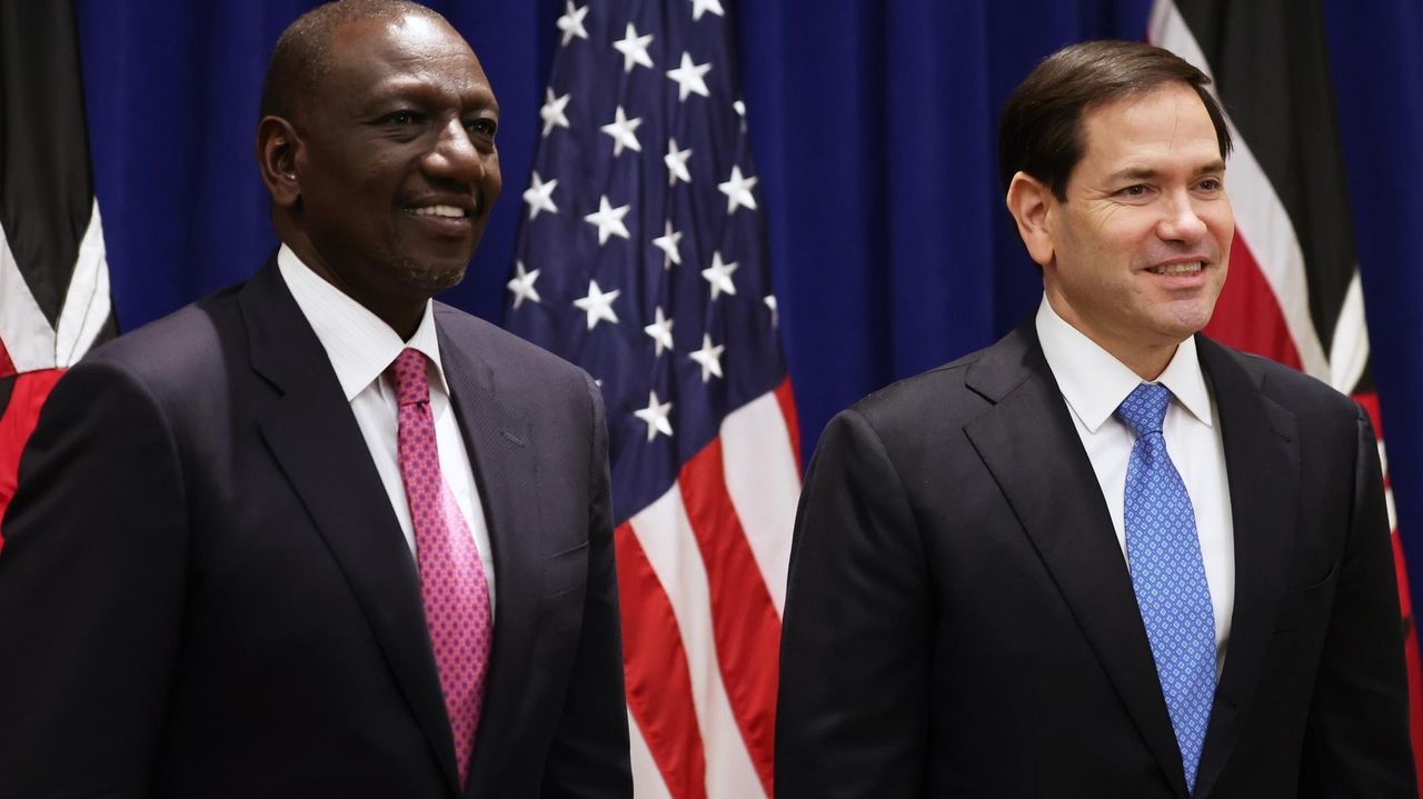 US and Kenya sign first of what are expected to be dozens of 'America First' global health deals