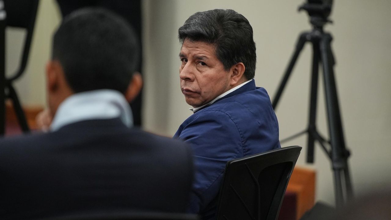 Former Peruvian President Pedro Castillo sentenced for conspiracy