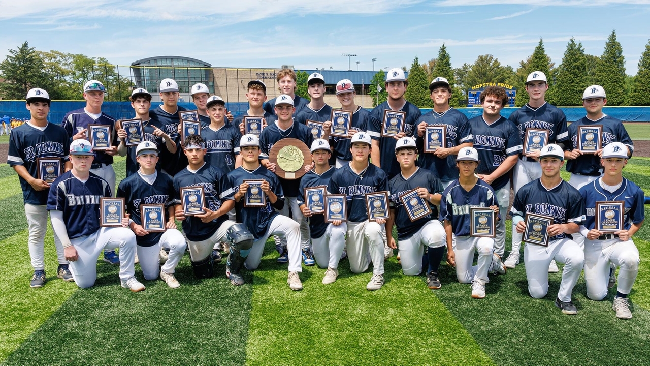 Connor Ackerman's gem leads St. Dominic baseball to NSCHSAA title - Newsday