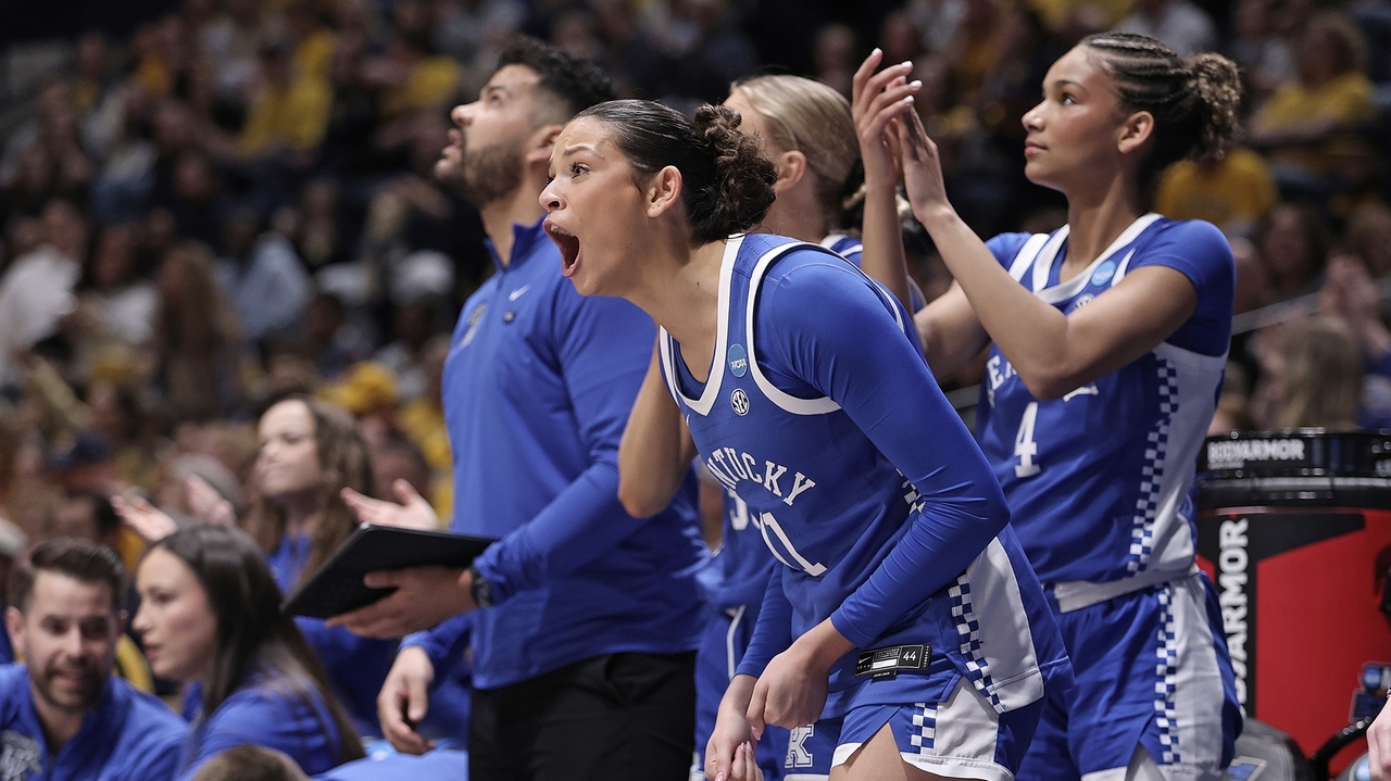 Key and Strack help Kentucky women beat West Virginia 74-73 to secure Sweet 16 trip
