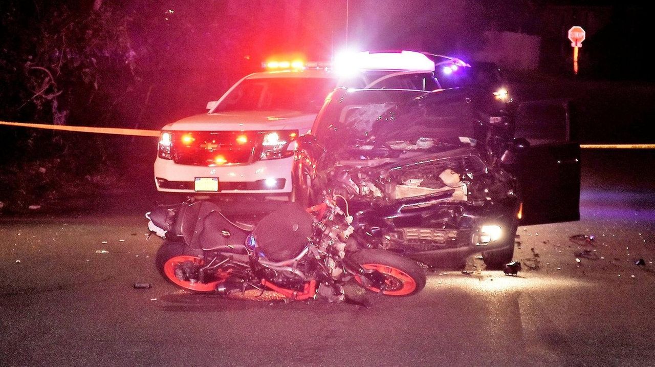 Port Jefferson Station motorcyclist dies in crash, police say Newsday