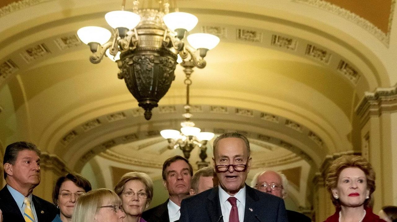 Chuck Schumer elected Senate minority leader Newsday