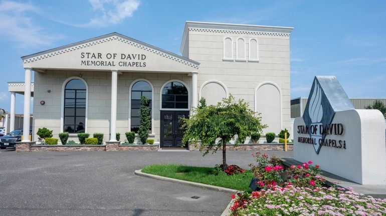 Katherine Heaviside, a spokeswoman for Star of David Memorial Chapels,...