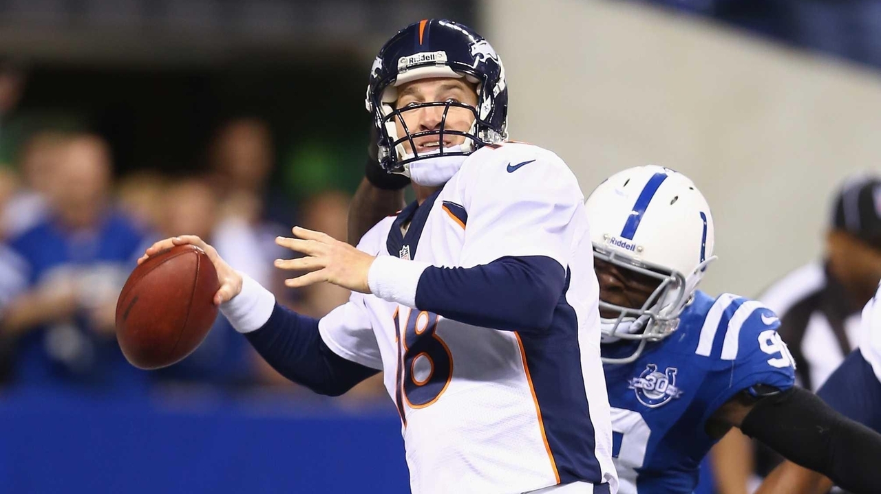 Peyton Manning returns to Indianapolis, Broncos fall to Colts - Newsday