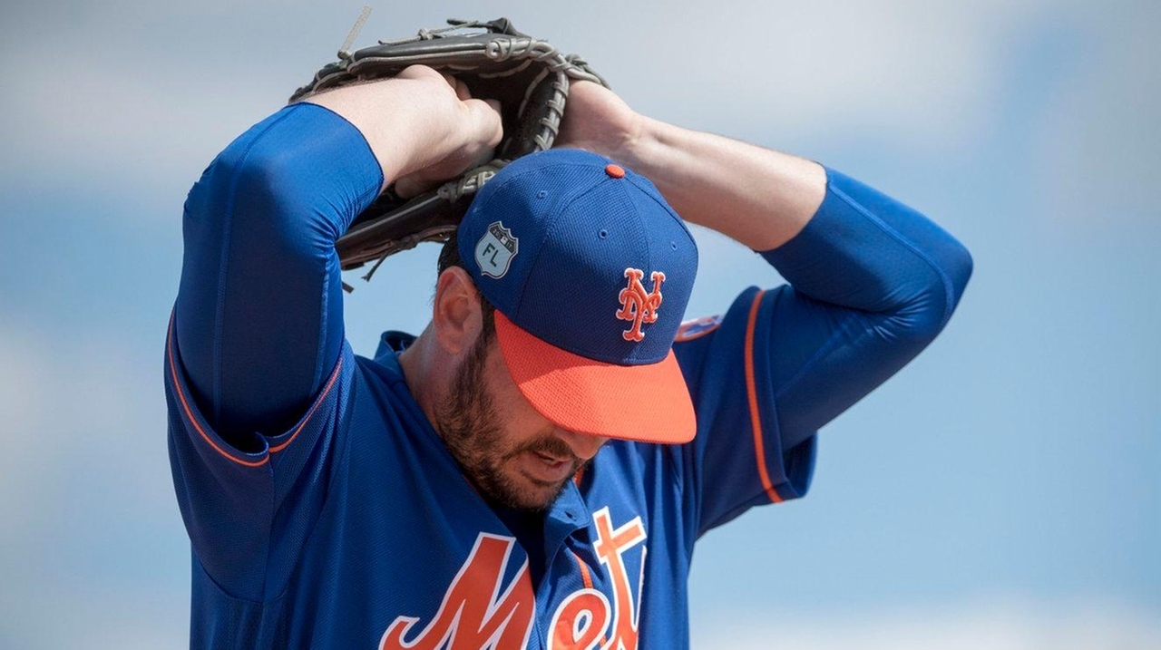 Matt Harvey rusty in debut after thoracic outlet surgery - Newsday