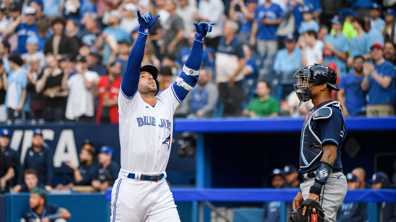 Rays lose first game after 13-0 start, fall 6-3 to Blue Jays - Newsday
