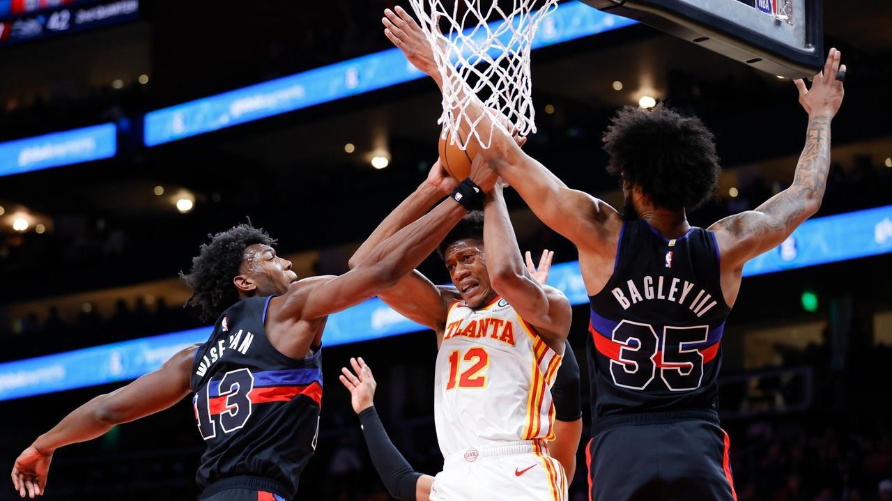 Pistons fall to Hawks 118-113 despite Bogdanovic's 33 points