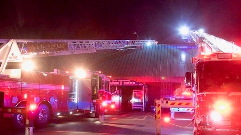 The Port Washington Skating Center ice rink was damaged Thursday...