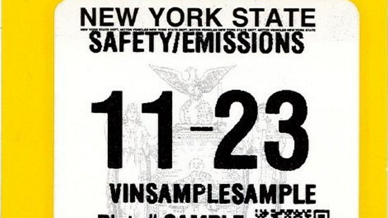 New York State Inspection Sticker 2024 Sibyl Dulciana