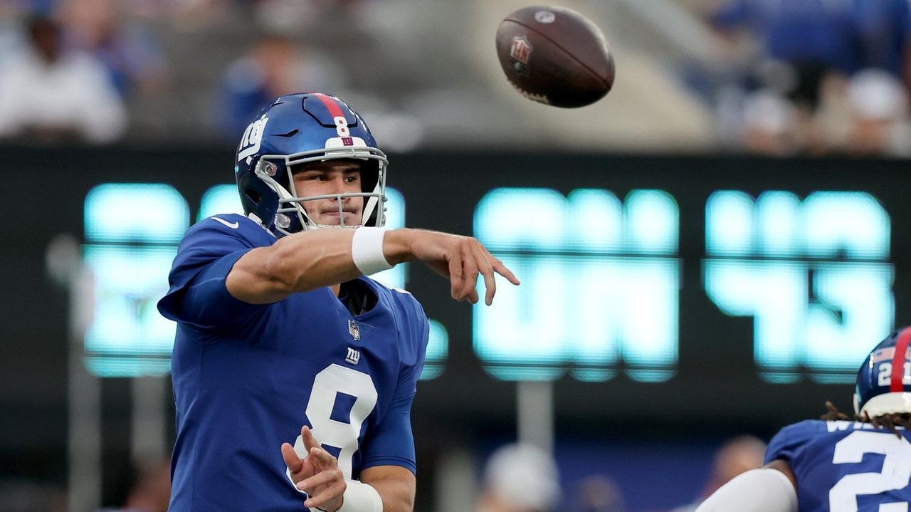 Giants QB Daniel Jones (neck) doesn't practice Wednesday, National