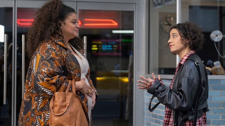 This image released by Neon shows Michelle Buteau, left, and...