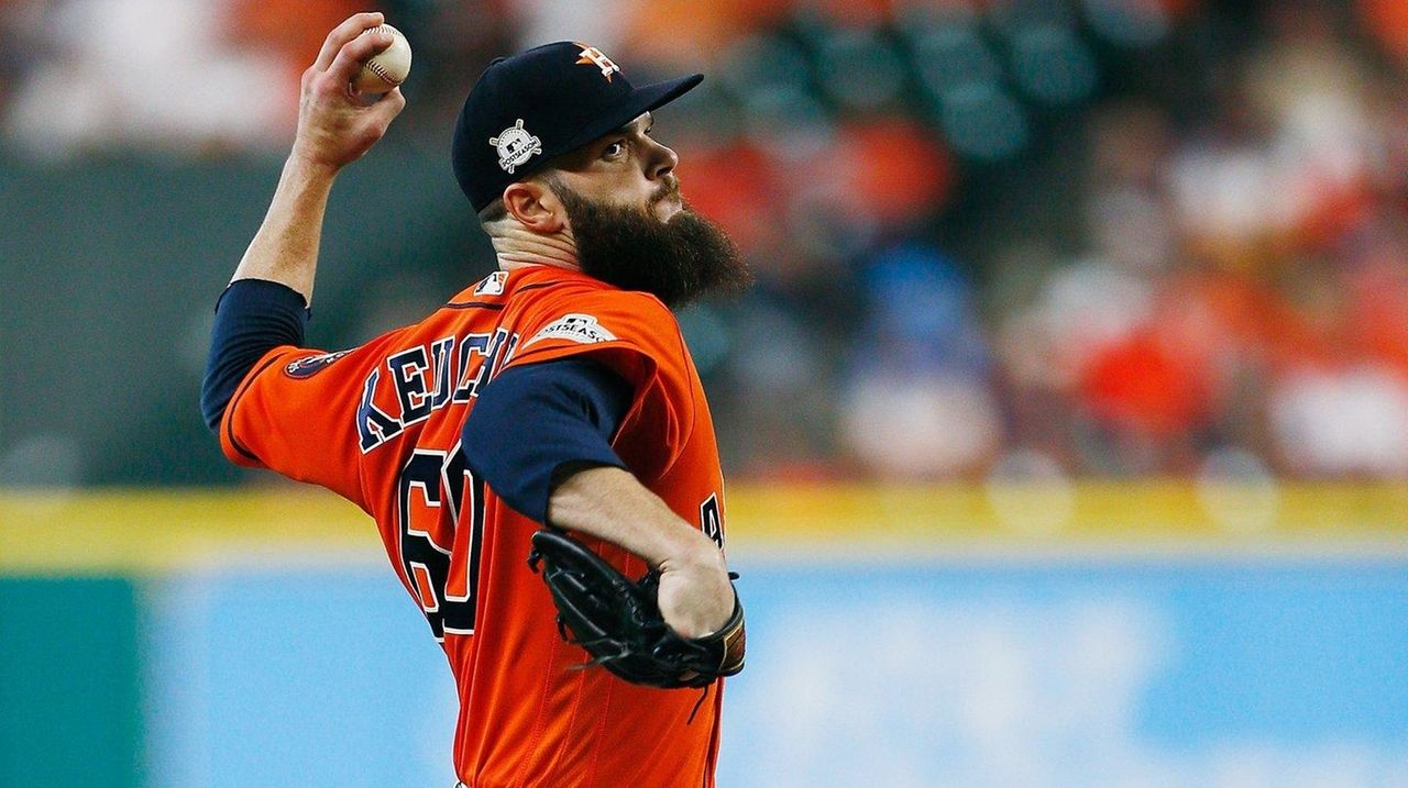 Astros' Dallas Keuchel 'feeling good' early in offseason throwing