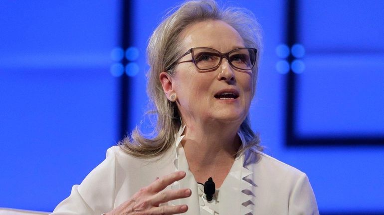 Academy Award-winner Meryl Streep on Dec. 18, 2017, responded in...