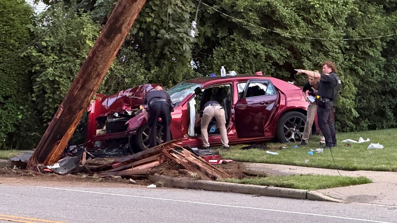 Driver killed, 3 seriously hurt after vehicle hits utility pole